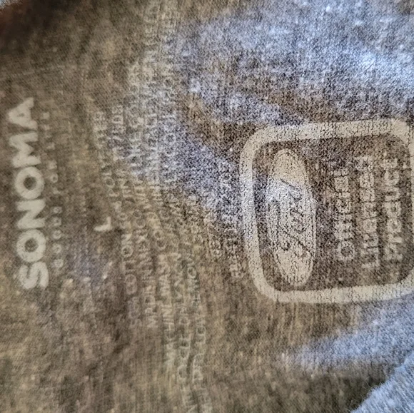 MUSTANG LARGE GRAPHIC GRAY T-SHIRT - Picture 3 of 3